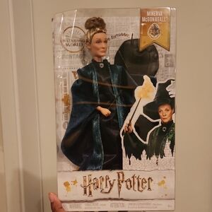 Harry Potter Minerva McGonagall Doll 12IN Brand NEW By MATTEL 2018